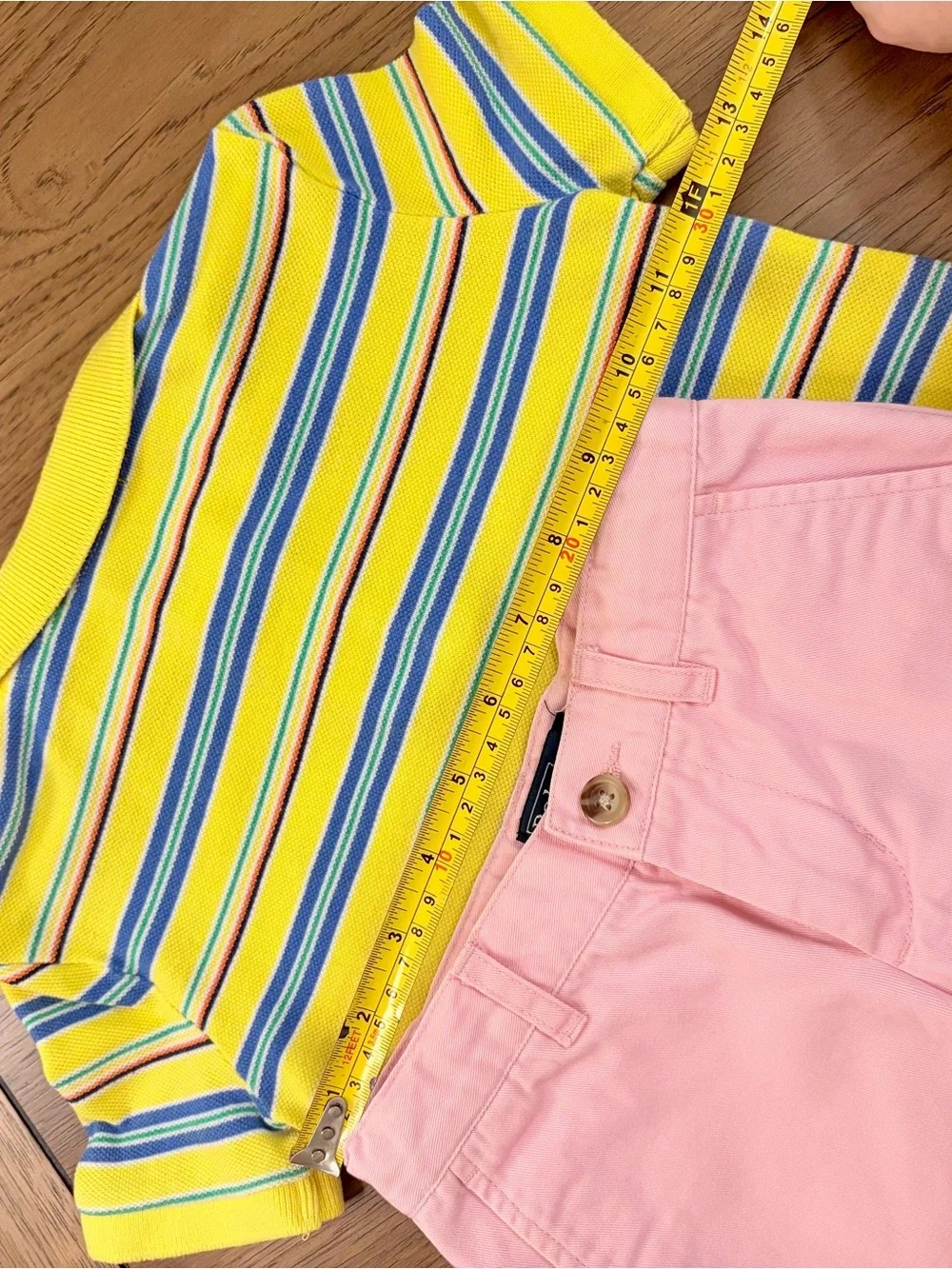 2-3 Years Polo Ralph Lauren Boys Set Polo Shirt Shorts Pink Yellow T-Shirt Pony